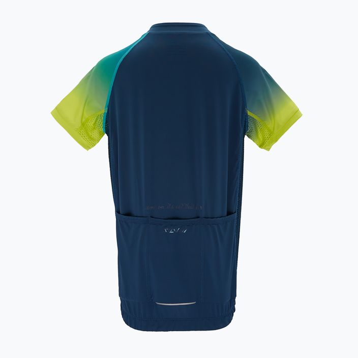 SILVINI Mazzani vaikiški dviratininko marškinėliai tamsiai mėlyna/geltona 3123-CD2284/32421 2