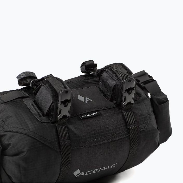 Dviračio vairo krepšys Acepac Mini Bar Roll MKIII 7 l black 5
