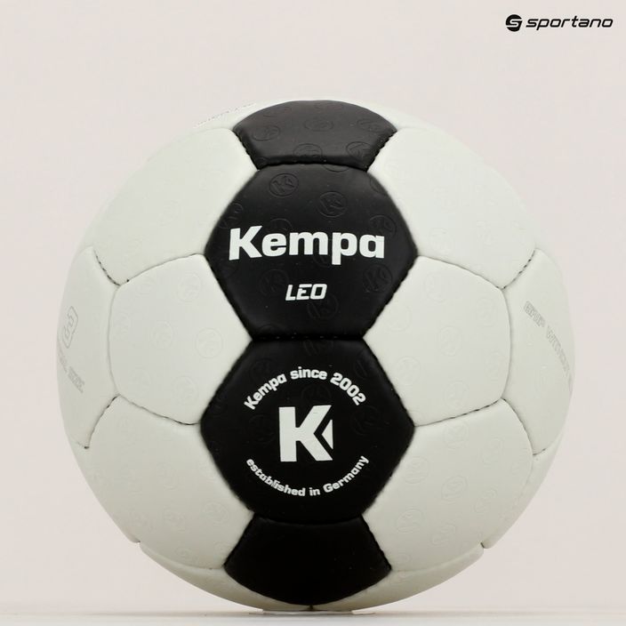 Kempa Leo Black&White rankinio kamuolys 200189208 dydis 3 6