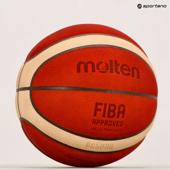 Molten krepšinio kamuolys B6G5000 FIBA 6 dydžio 4