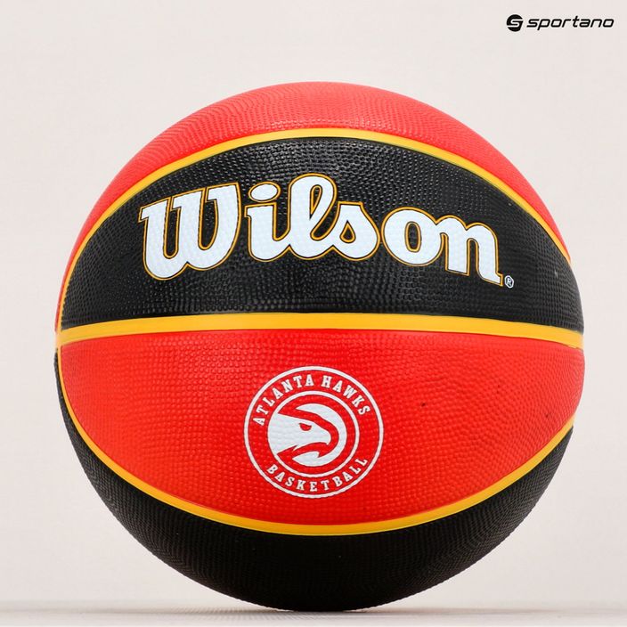Wilson NBA Team Tribute Atlanta Hawks krepšinio WTB1300XBATL dydis 7 5