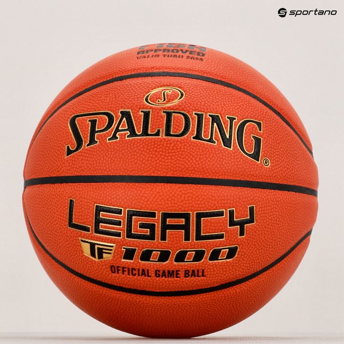 Spalding TF-1000 Legacy FIBA basketball 76964Z dydis 6 6