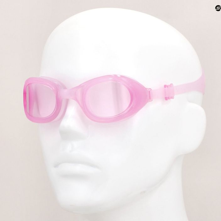Nike Expanse rožinės spalvos plaukimo akiniai 8