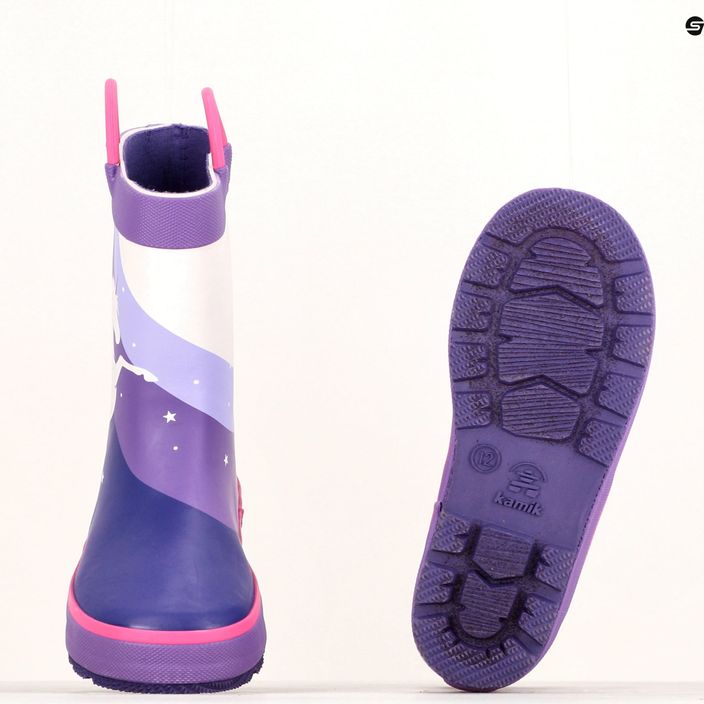 "Kamik Unicorn" violetiniai vaikiški žygio batai 14