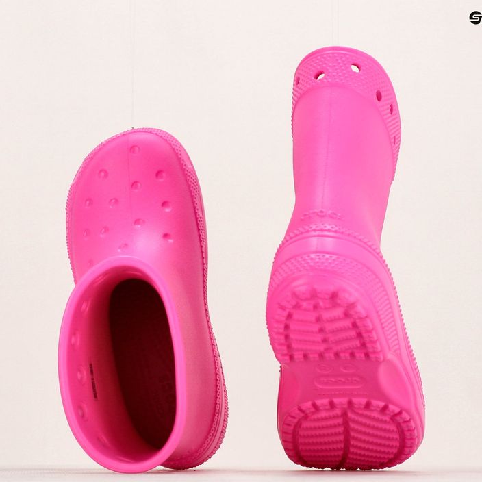 Vaikiški lietaus batai Crocs Classic Boot Kids juice 12