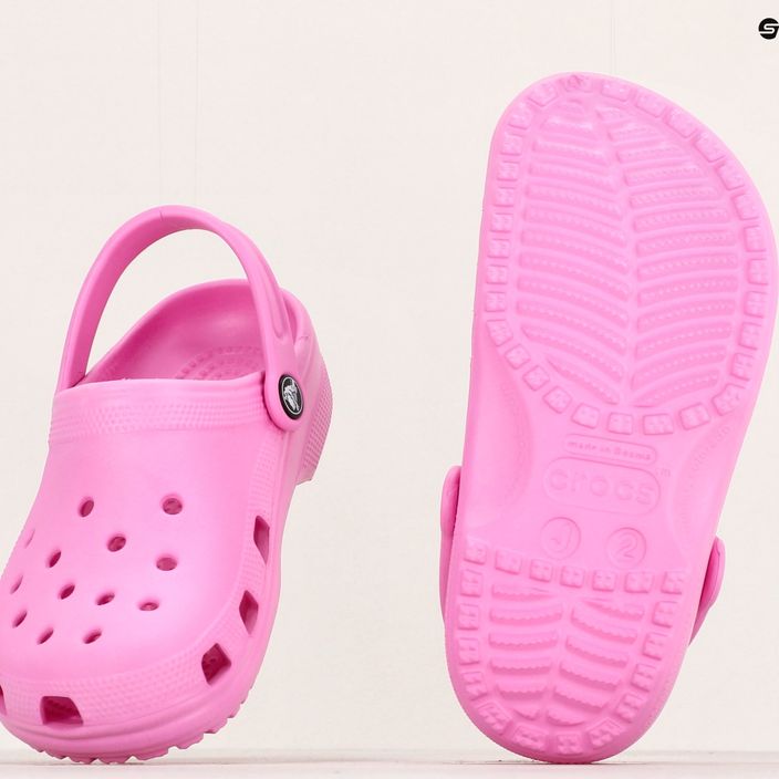 Vaikiškos šlepetės Crocs Classic Clog Kids taffy pink 13