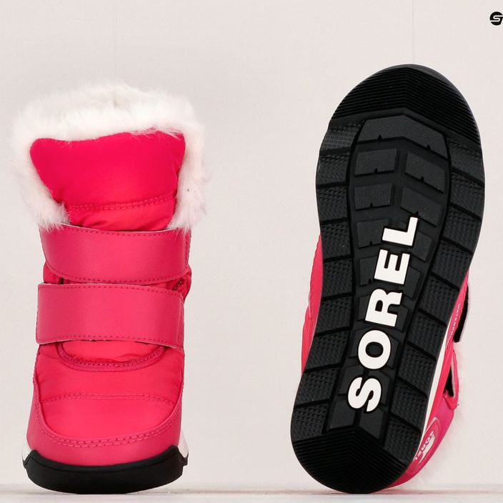 Vaikų trekingo batai Sorel Whitney II Strap Wp cactus pink/black 15