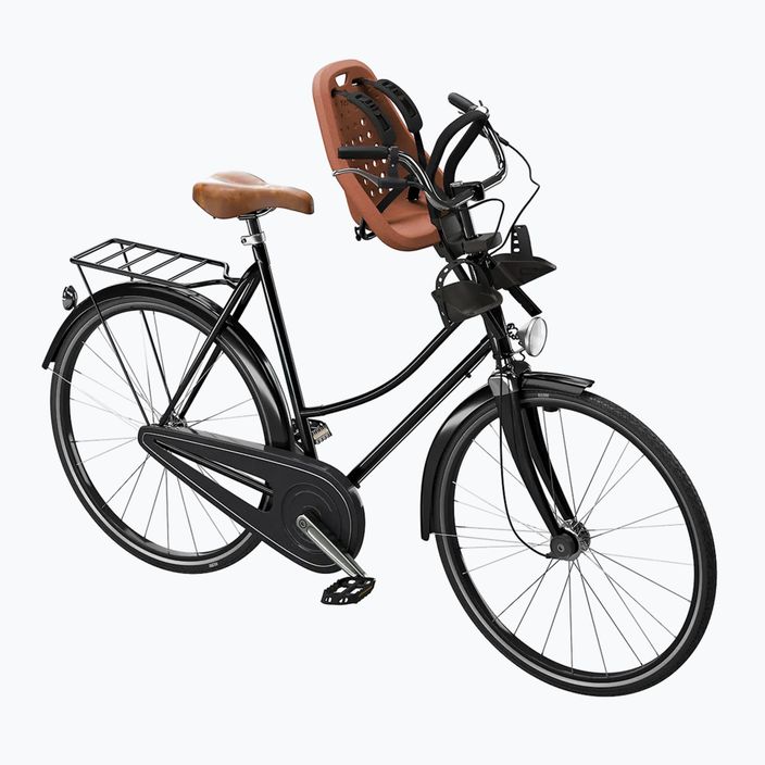 Thule Yepp Mini priekinė dviračio sėdynė rudos spalvos 12020106 6