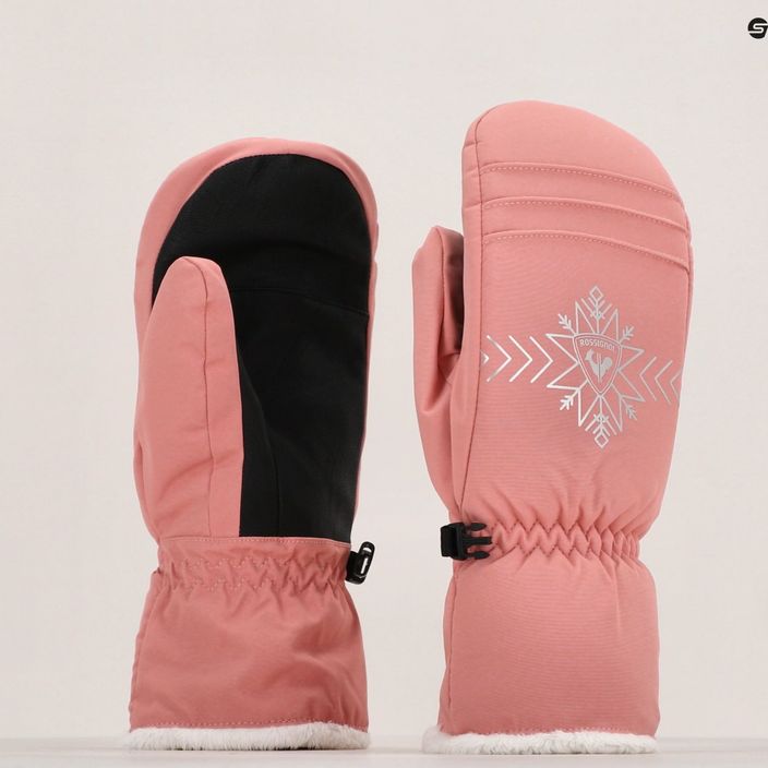 Rossignol moteriškos slidinėjimo pirštinės Perfy M cooper pink 8