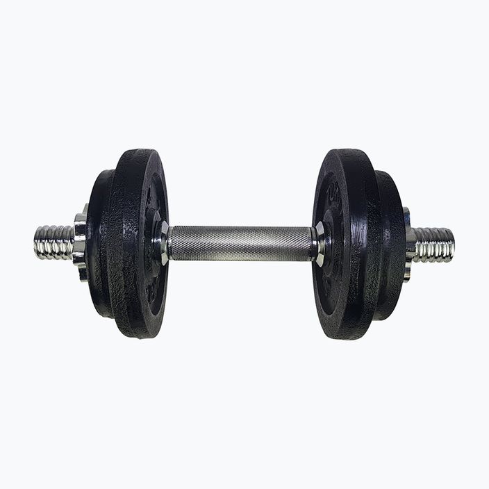 Reguliuojamų hantelių rinkinys Tunturi Dumbbellset 2x10 kg black 2