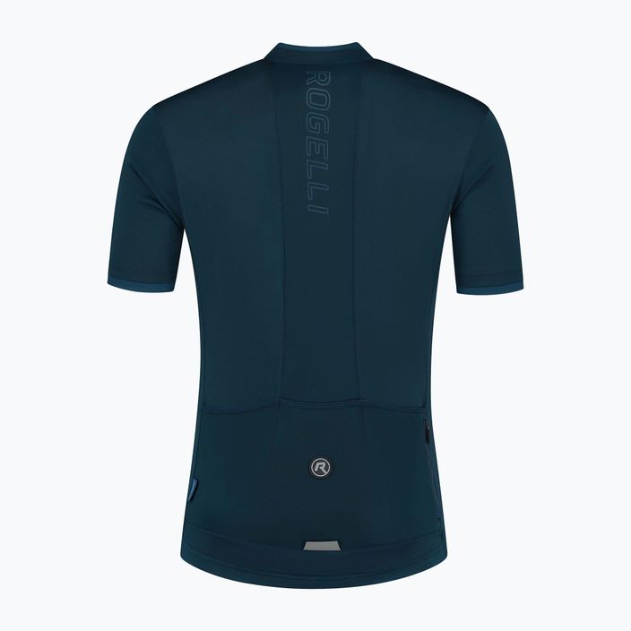 Vyriški dviračių marškinėliai Rogelli Essential blue 4