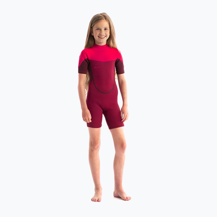 JOBE Boston 2 mm vaikiškos plaukimo putos raudonos spalvos 303621007