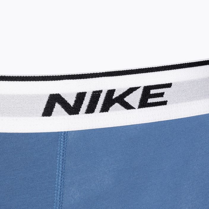 Vyriškos trumpikės Nike Everyday Cotton Stretch Trunk 3 poros star blue/wolf grey/black white 5