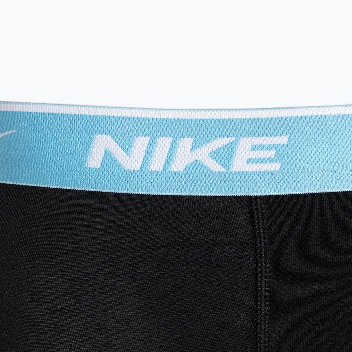 Vyriškos trumpikės Nike Everyday Cotton Stretch Trunk 3 poros black/pear/aquarius/cark team red 5