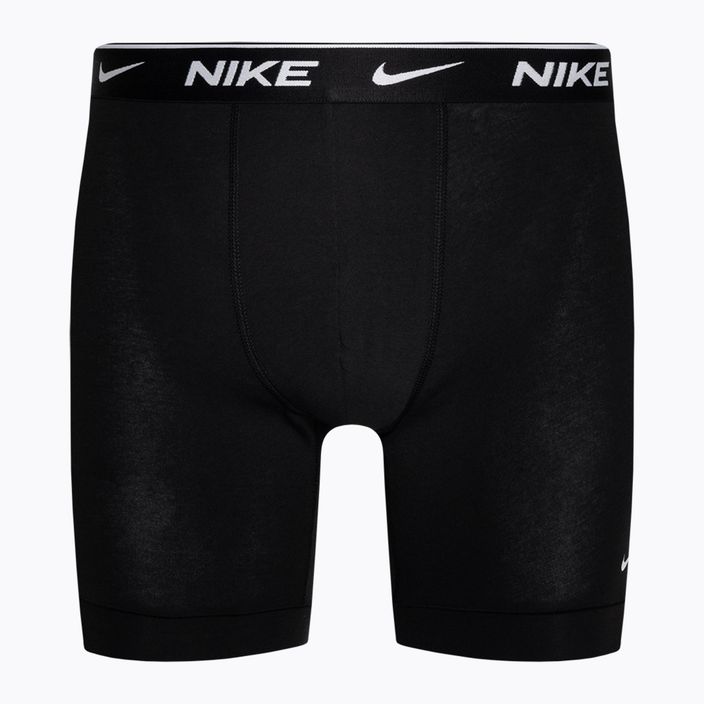 Vyriškos trumpikės Nike Everyday Cotton Stretch Boxer Brief 3 poros pear/heather grey/black 4