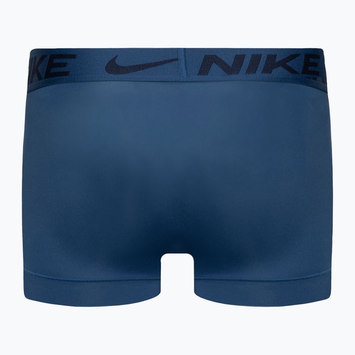 Vyriški "Nike Dri-Fit Essential Micro Trunk" boksininkų šortai 3 poros mėlyna/raudona/balta 5