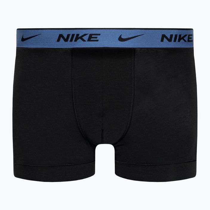 Vyriškos trumpikės Nike Everyday Cotton Stretch Trunk 3 poros black/blue/fuchsia/orange 2