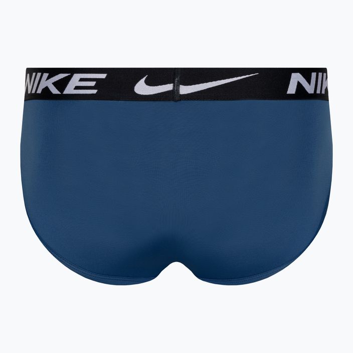 Vyriškos kelnaitės Nike Essential Micro Boxer Brief 3 poros grey/court blue/dark red 3