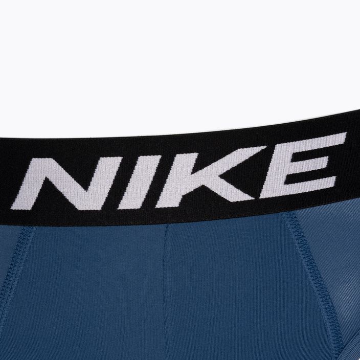 Vyriškos kelnaitės Nike Essential Micro Boxer Brief 3 poros grey/court blue/dark red 5