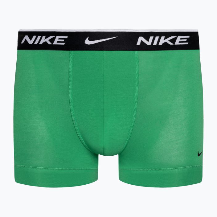 Vyriškos trumpikės Nike Everyday Cotton Stretch Trunk 3 poros green/violet/blue 3