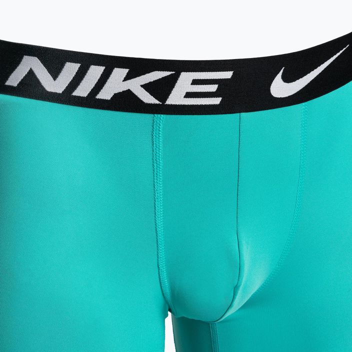 Vyriškos trumpikės Nike Dri-Fit Essential Micro Boxer Brief 3 poros blue/navy/turquoise 6