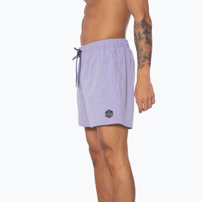 Vyriški Protest Davey maudymosi šortai violetinės spalvos P2711200 6