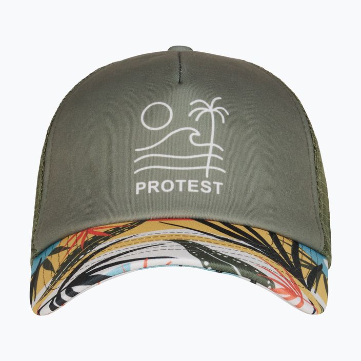 Vyriška kepuraitė su snapeliu Protest Prtryse artichoke green 2