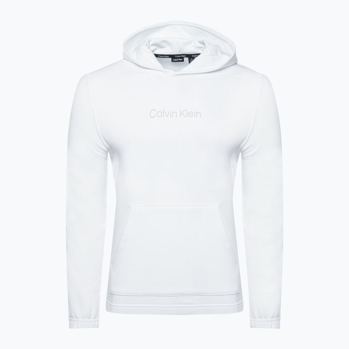Calvin Klein vyriškas džemperis su gobtuvu YAF bright white 5