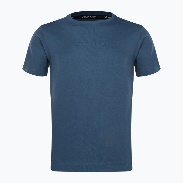 Vyriški Calvin Klein kreidiniai mėlyni marškinėliai 5