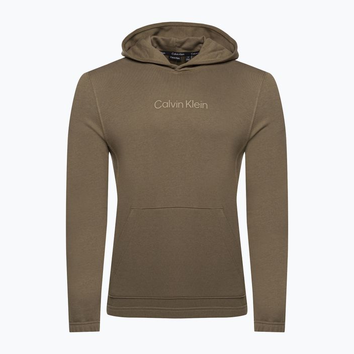 Calvin Klein vyriškas džemperis su gobtuvu 8HU gray olive 5