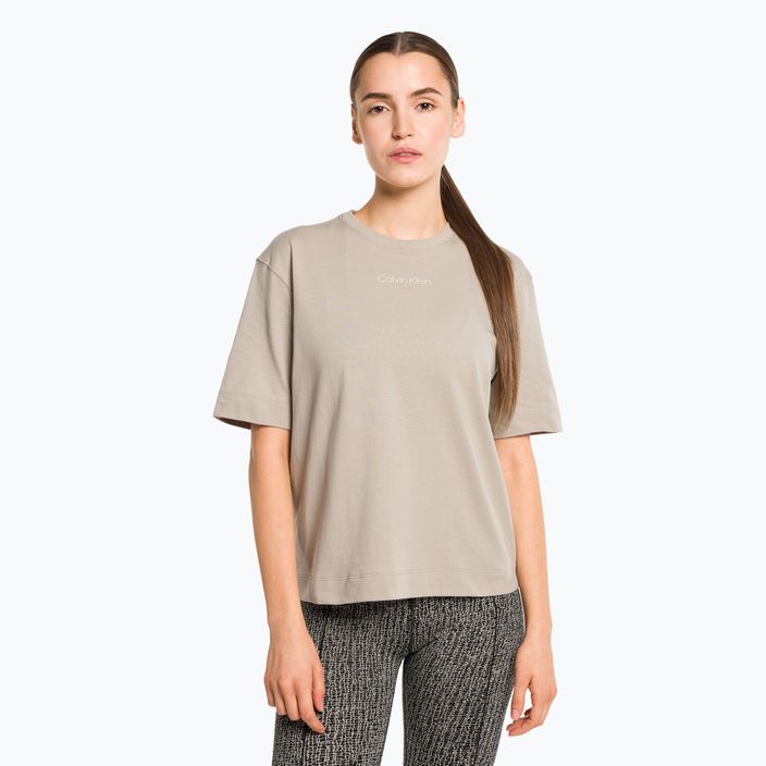 Moteriški Calvin Klein žieminiai lininiai marškinėliai