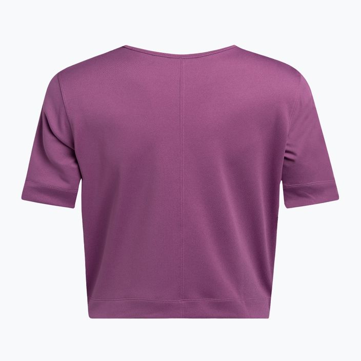 Calvin Klein Moteriški trikotažiniai ametisto spalvos marškinėliai 6