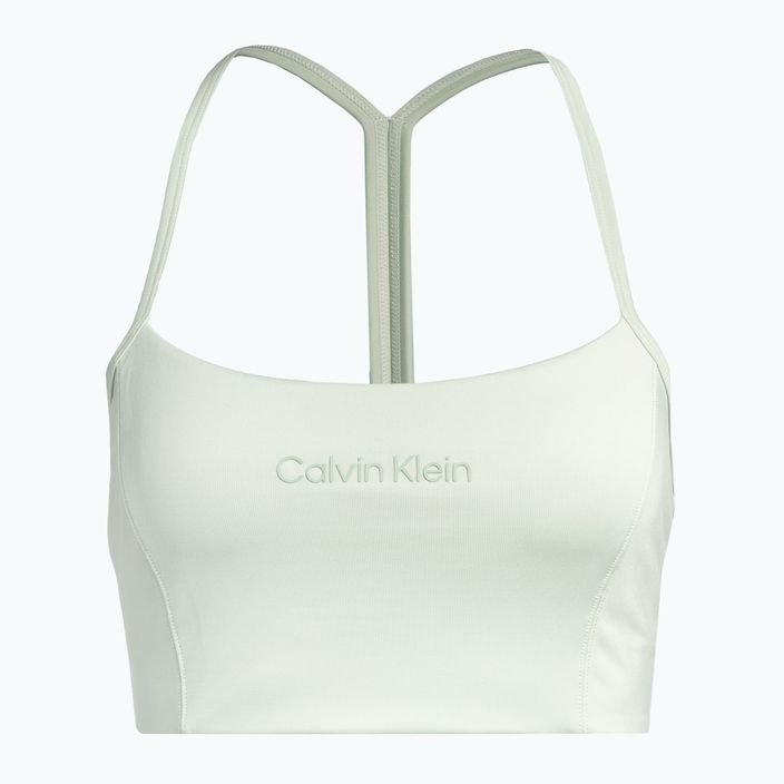 Calvin Klein Low Support 8HV seaspray žalia fitneso liemenėlė 6