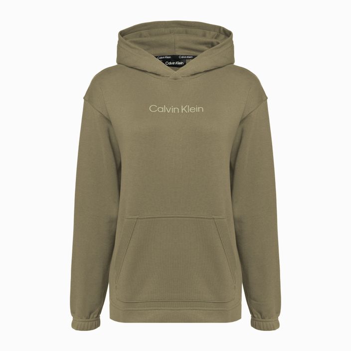 Calvin Klein vyriškas džemperis su gobtuvu 8HU grey olive 5
