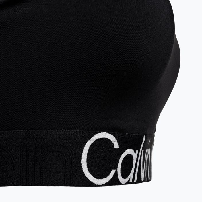 Calvin Klein Medium Support BAE black beauty fitneso liemenėlė 7