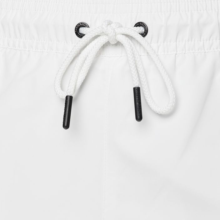 Vyriški Calvin Klein Medium Drawstring maudymosi šortai balti 3
