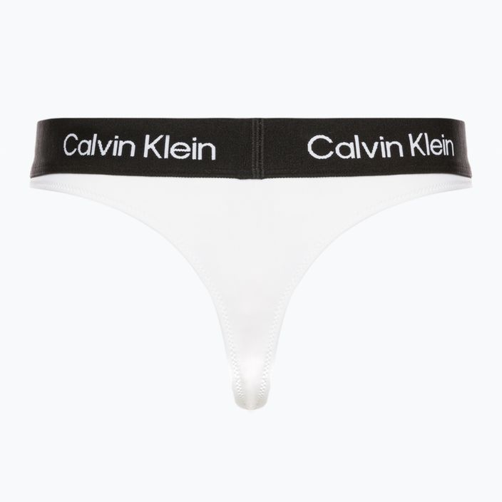 Calvin Klein Maudymosi kostiumėlių apatinė dalis YCD balta 2