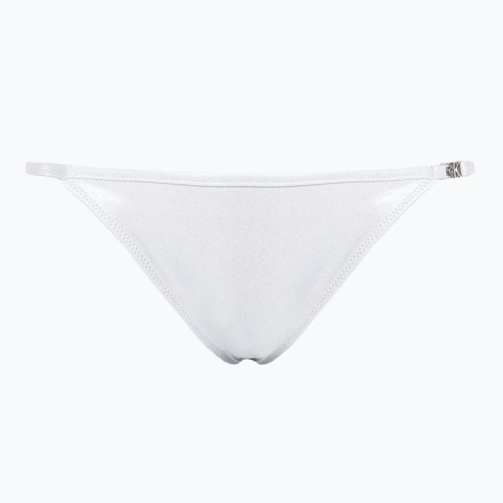 Calvin Klein String Cheeky Bikini apatinė dalis balta