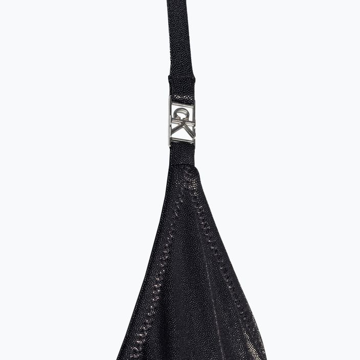 Calvin Klein Triangle-Rp maudymosi kostiumėlio viršutinė dalis juoda 3