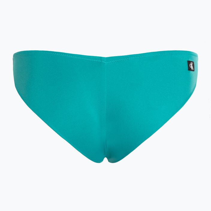 Maudymosi kostiumėlio apatinė dalis Calvin Klein Brazilian blue ocean 2