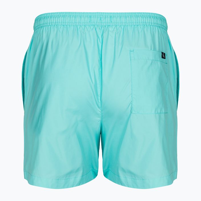 Vyriški maudymosi šortai Calvin Klein Medium Drawstring soft turquoise 2