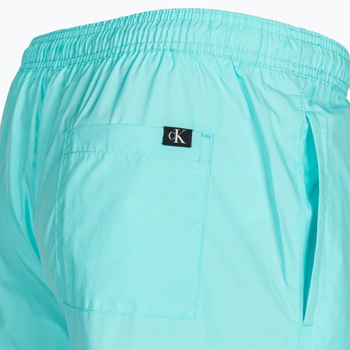 Vyriški maudymosi šortai Calvin Klein Medium Drawstring soft turquoise 4