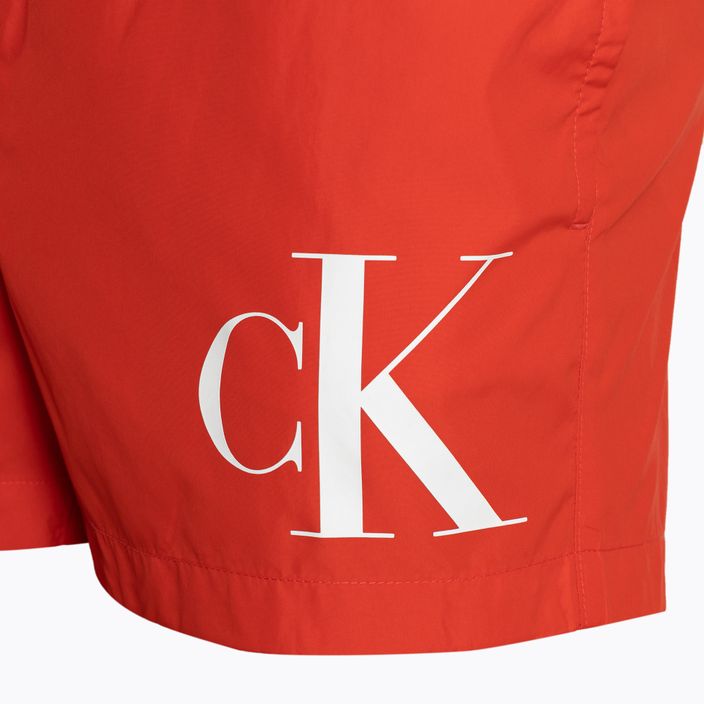 Vyriški maudymosi šortai Calvin Klein Short Drawstring hot heat 3