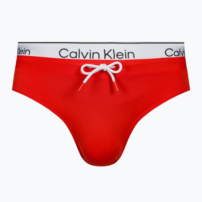 Vyriškos maudymosi kelnaitės Calvin Klein Brief Double WB red