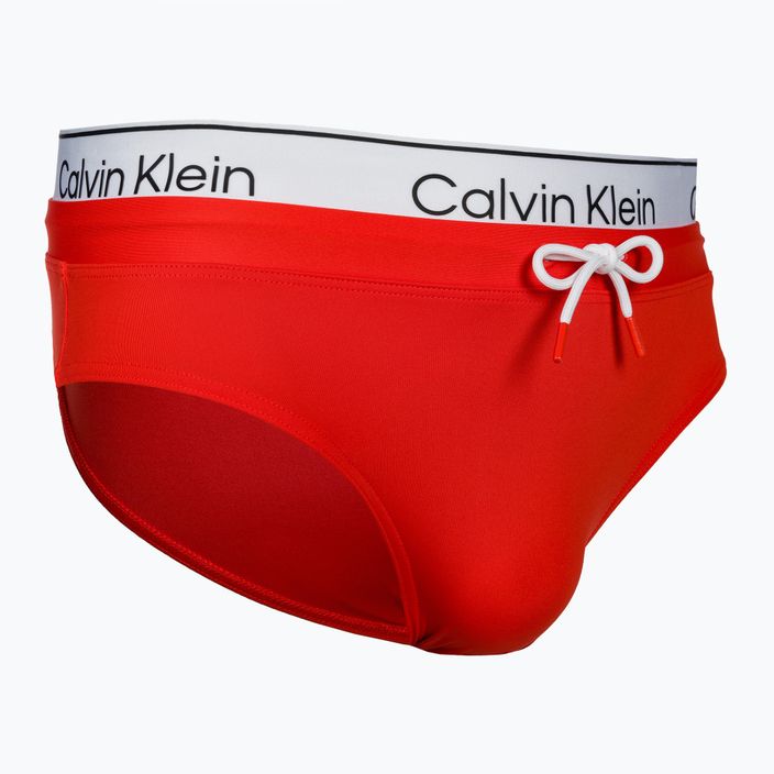 Vyriškos maudymosi kelnaitės Calvin Klein Brief Double WB red 3