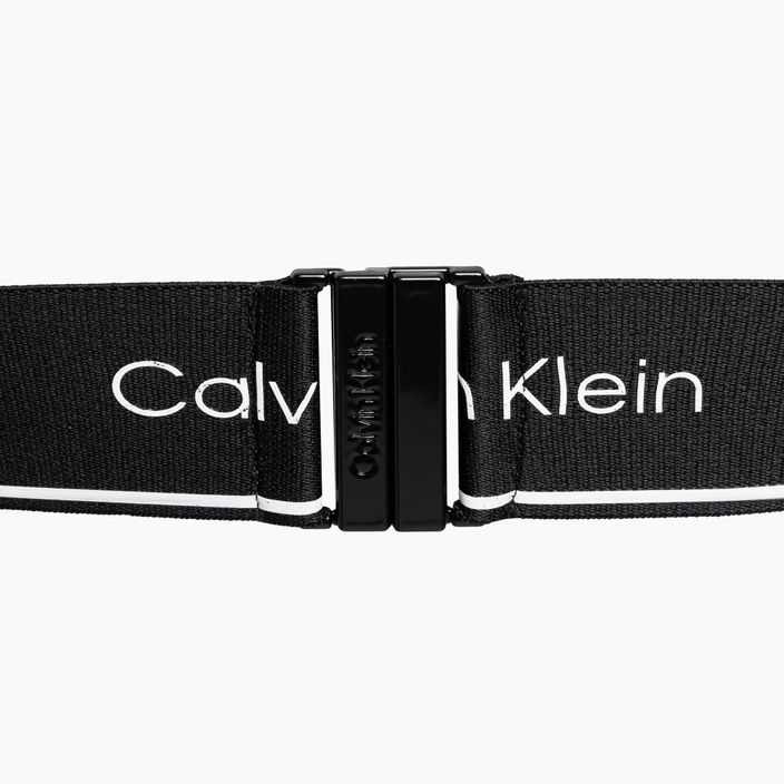 Maudymosi kostiumėlio viršutinė dalis Calvin Klein Triangle-RP black 4