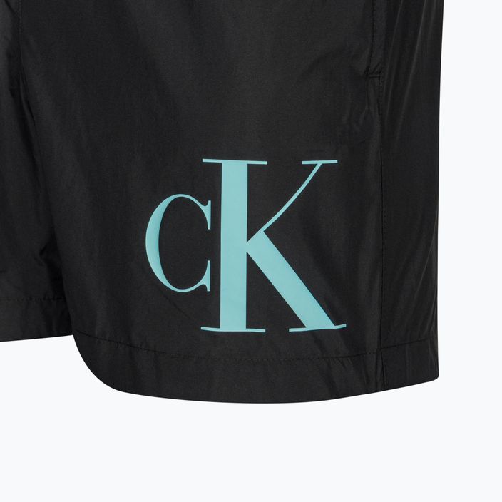 Vyriški maudymosi šortai Calvin Klein Medium Drawstring black/blue 3