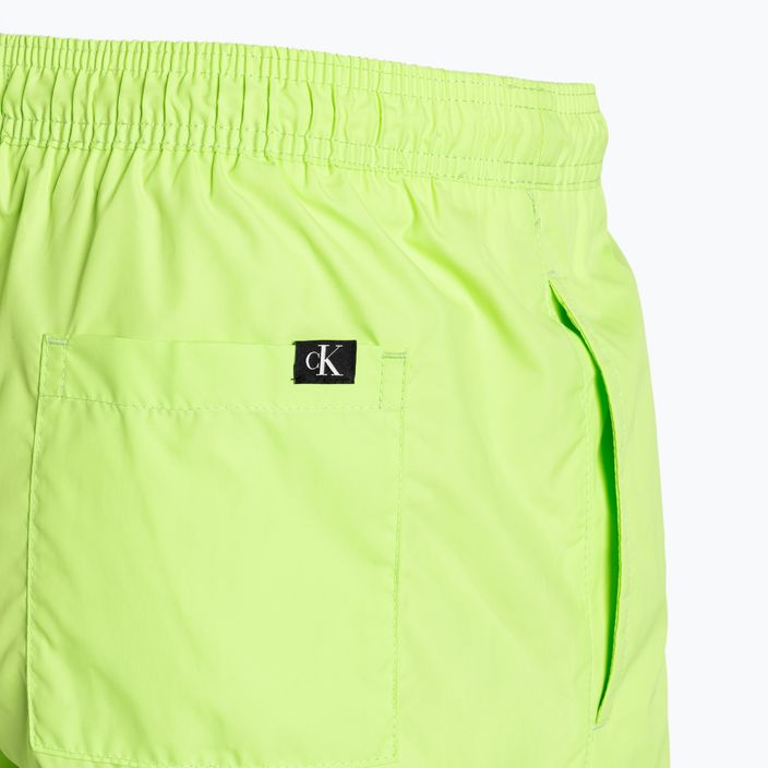 Vyriški maudymosi šortai Calvin Klein Short Drawstring sharp green 4