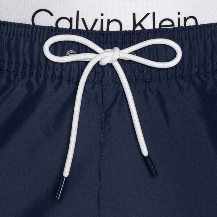 Vyriški maudymosi šortai Calvin Klein Medium Double WB signature navy 3