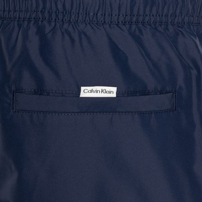 Vyriški maudymosi šortai Calvin Klein Medium Double WB signature navy 4